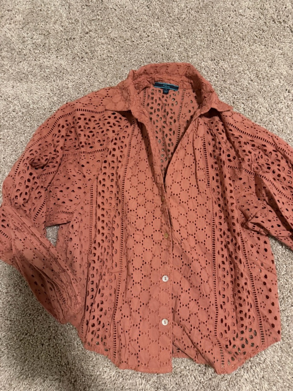 Shore Eyelet Top